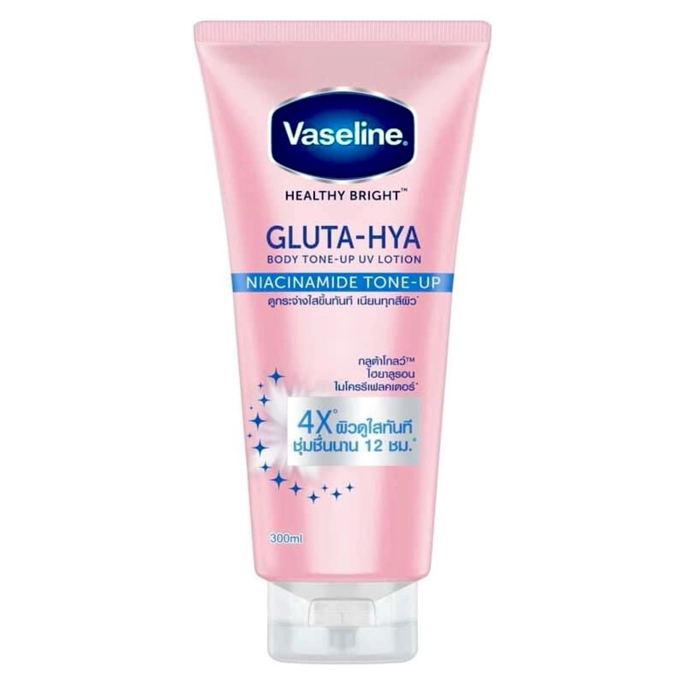 Vaseline Healthy Bright Gluta Hya Body UV Lotion Niacinamide Tone Up 170/300 Ml